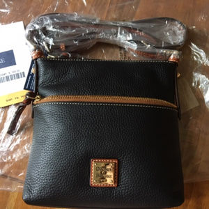 Dooney & Bourke Black Letter Carrier style purse